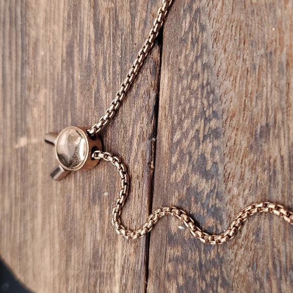 Michael kors copper gold tone slider bracelet adjustable  B2819 designer‎ - Picture 3 of 4